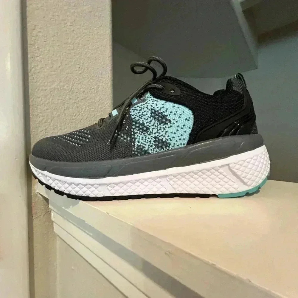 Propet Ultra Walking Running Orthopedic Shoes  Grey/Mint, Womens Size 8.5 WAA282 - Picture 4 of 9